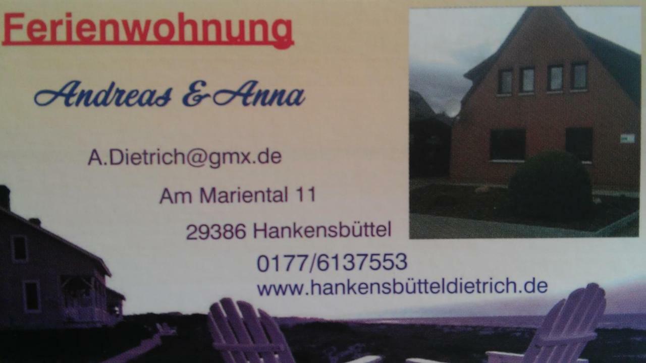 Am Mariental 11 Apartment Hankensbuttel Екстериор снимка